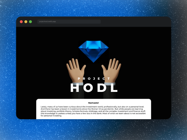 Project HODL